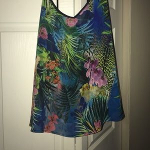 Forever 21 floral tank